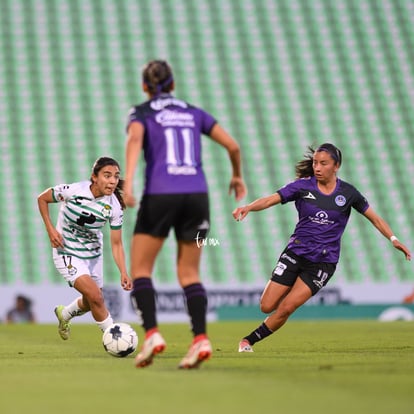 Marianne Martínez, Madeleine Pasco | Santos vs Mazatlán J17 C2022 Liga MX femenil