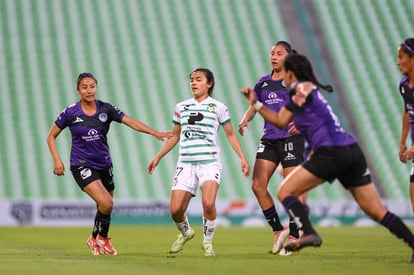 Marianne Martínez, Madeleine Pasco, Ixchebel Romero | Santos vs Mazatlán J17 C2022 Liga MX femenil