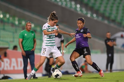 Daniela Delgado, Ixchebel Romero | Santos vs Mazatlán J17 C2022 Liga MX femenil