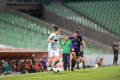 Daniela Delgado, Ixchebel Romero | Santos vs Mazatlán J17 C2022 Liga MX femenil