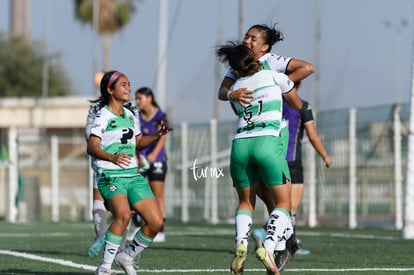 Britany Hernández, Celeste Guevara, Nadia Jiménez | Santos Laguna vs Mazatlán J5 A2022 Liga MX