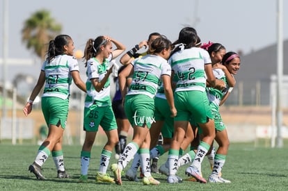 Celebran gol de Nadia | Santos Laguna vs Mazatlán J5 A2022 Liga MX