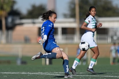 Portera Santos femenil, Aida Cantú | Santos vs Monterrey J1 C2022 Liga MX