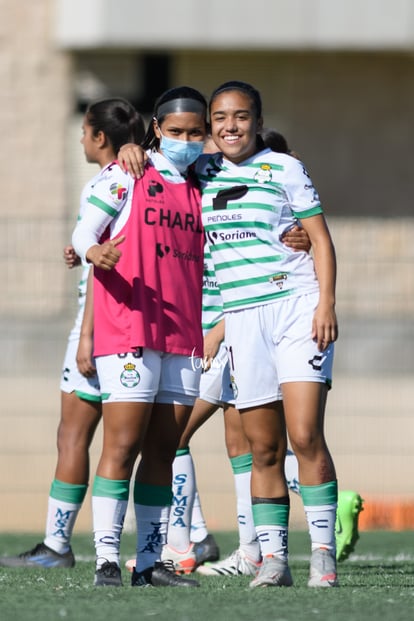 Ana Flores, Celeste Guevara | Santos vs Monterrey J1 C2022 Liga MX