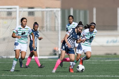 Ailin Serna, Sara Ortiz | Santos vs Monterrey J1 C2022 Liga MX