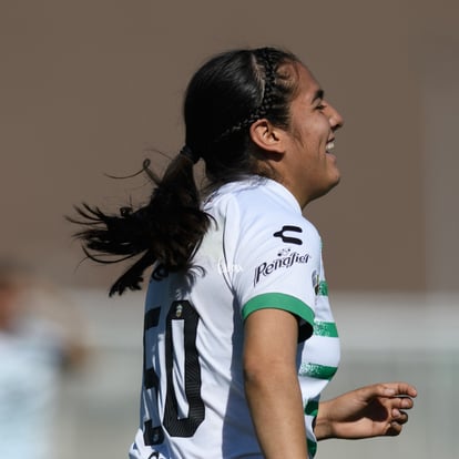 Celebración, gol de Judith Félix, Judith Félix | Santos vs Monterrey J1 C2022 Liga MX