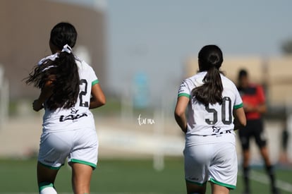 Celebración, gol de Judith Félix, Judith Félix | Santos vs Monterrey J1 C2022 Liga MX