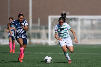 Judith Félix, Allison Quiroz | Santos vs Monterrey J1 C2022 Liga MX