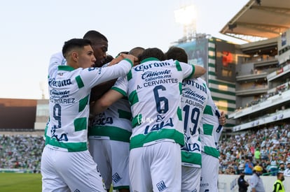 Festejo de gol Brian Lozano | Santos vs Pachuca J12 C2022 Liga MX