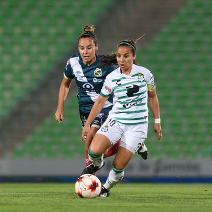 Cinthya Peraza | Santos vs Puebla J14 A2022 Liga MX femenil