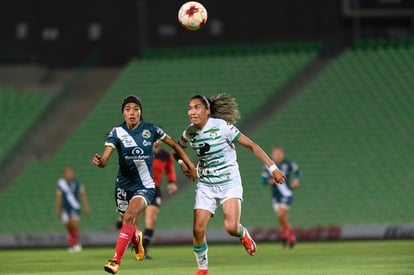 Estela Gómez, Ivonne Najar | Santos vs Puebla J14 A2022 Liga MX femenil