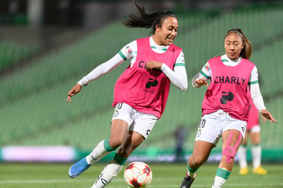 Lizbeth Pérez, Mariela Jiménez | Santos vs Puebla J14 A2022 Liga MX femenil