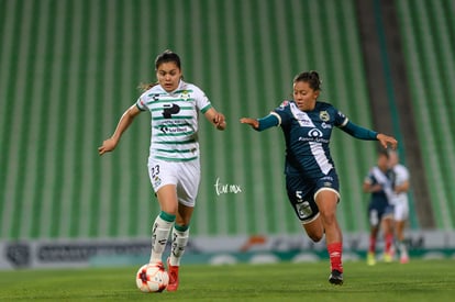 Alexxandra Ramírez, Lía Morán | Santos vs Puebla J14 A2022 Liga MX femenil