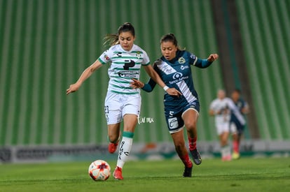 Alexxandra Ramírez, Lía Morán | Santos vs Puebla J14 A2022 Liga MX femenil