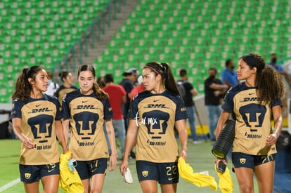 Aerial Chavarin, María Yokoyama, Diana Gómez, Yaneisy Rodrig | Santos Laguna vs Pumas UNAM J7 A2022 Liga MX femenil