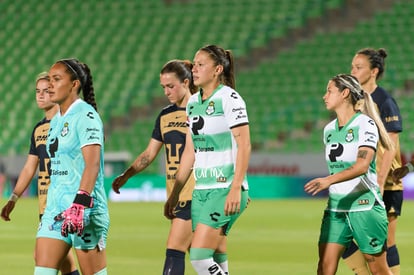 Hannia De Ávila, Priscila Padilla, Sheila Pulido | Santos Laguna vs Pumas UNAM J7 A2022 Liga MX femenil