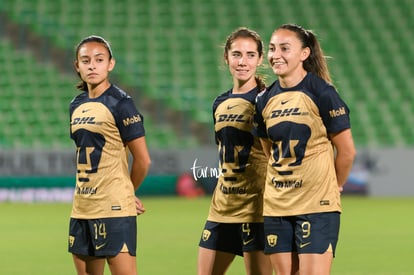 Deneva Cagigas, Bibiana Quintos, Dinora Garza | Santos Laguna vs Pumas UNAM J7 A2022 Liga MX femenil