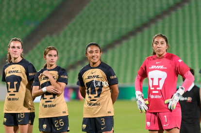 Lucia Rodríguez, Rebeca Zavaleta, Chandra Eigenberger, Miria | Santos Laguna vs Pumas UNAM J7 A2022 Liga MX femenil