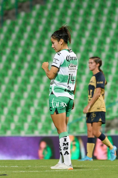 Katia Estrada | Santos Laguna vs Pumas UNAM J7 A2022 Liga MX femenil