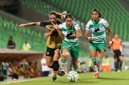 Sheila Pulido, Chandra Eigenberger | Santos Laguna vs Pumas UNAM J7 A2022 Liga MX femenil