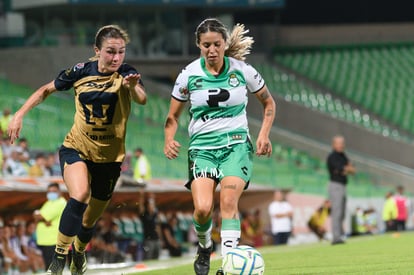 Sheila Pulido, Chandra Eigenberger | Santos Laguna vs Pumas UNAM J7 A2022 Liga MX femenil