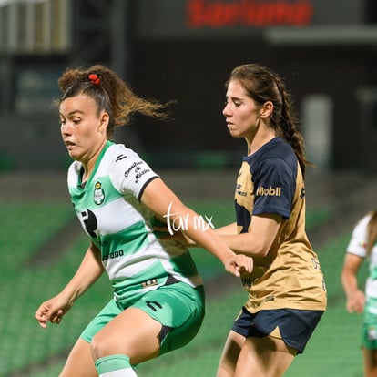 Deneva Cagigas, Alejandra Curiel | Santos Laguna vs Pumas UNAM J7 A2022 Liga MX femenil