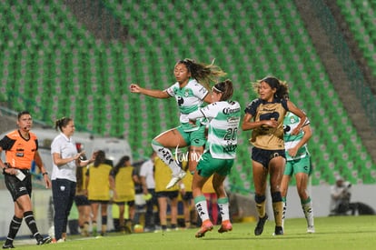 Desarae Félix, Aerial Chavarin | Santos Laguna vs Pumas UNAM J7 A2022 Liga MX femenil