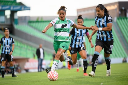 Alexia Villanueva, Alondra Camargo | Santos Laguna vs Querétaro J1 A2022 Liga MX femenil