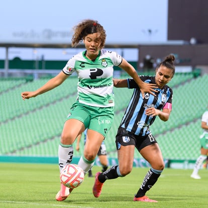 Alejandra Curiel, Valeria Miranda | Santos Laguna vs Querétaro J1 A2022 Liga MX femenil