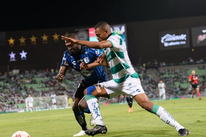 Harold Preciado, Kevin Balanta | Santos vs Queretaro J14 C2022 Liga MX