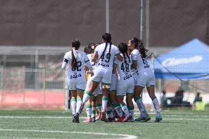 Festejo de gol, Paulina Peña | Santos vs Tigres J16 C2022 Liga MX