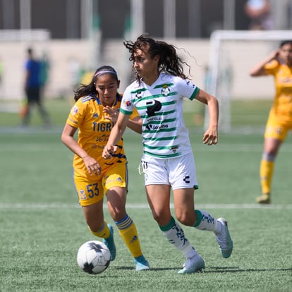 Yessenia Novella, Sofia Jimenez | Santos vs Tigres J16 C2022 Liga MX