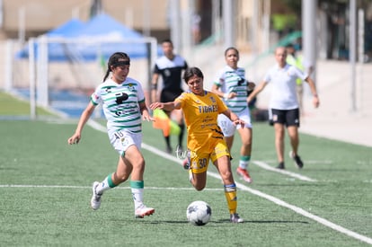 Tania Baca, Lizeth Contreras | Santos vs Tigres J16 C2022 Liga MX