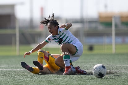 Celeste Guevara, Ana Garza | Santos vs Tigres J16 C2022 Liga MX