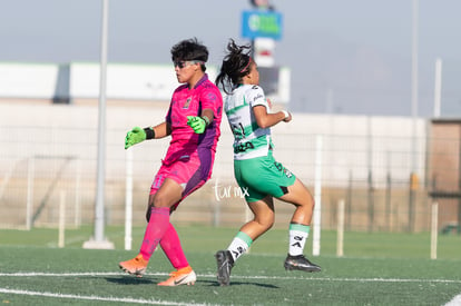 Daniela Sánchez, Celeste Guevara | Santos Laguna vs Tigres femenil sub 18 J8