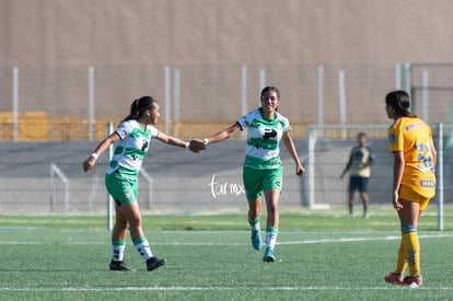 Del gol de Ailin, Celeste Guevara, Ailin Serna | Santos Laguna vs Tigres femenil sub 18 J8