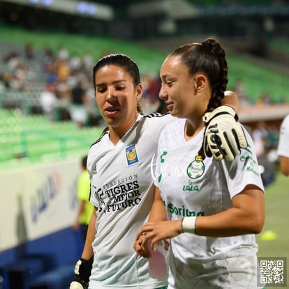 Natalia Miramontes, Ofelia Solís | Santos Laguna vs Tigres J9 A2022 Liga MX femenil