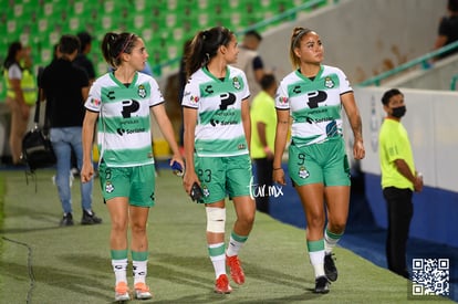 Alexia Villanueva, Daniela Delgado, Alexxandra Ramírez | Santos Laguna vs Tigres J9 A2022 Liga MX femenil