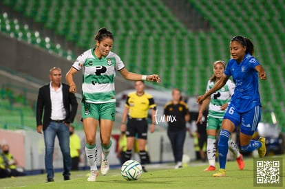 Katia Estrada, Nancy Antonio | Santos Laguna vs Tigres J9 A2022 Liga MX femenil