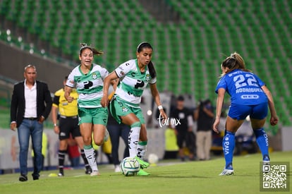 Brenda León, Anika Rodríguez | Santos Laguna vs Tigres J9 A2022 Liga MX femenil