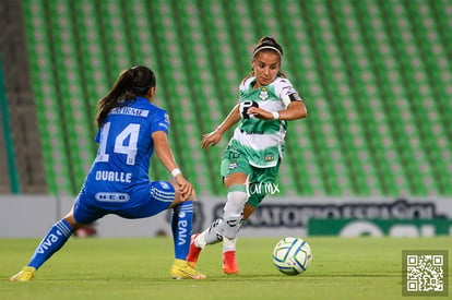 Lizbeth Ovalle, Cinthya Peraza | Santos Laguna vs Tigres J9 A2022 Liga MX femenil