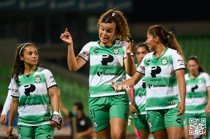 Alejandra Curiel, Brenda López, Cinthya Peraza | Santos Laguna vs Tigres J9 A2022 Liga MX femenil