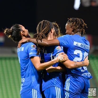 Festejo de gol de Mia, Mia Fishel | Santos Laguna vs Tigres J9 A2022 Liga MX femenil