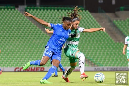 Uchenna Kanu, Alexxandra Ramírez | Santos Laguna vs Tigres J9 A2022 Liga MX femenil