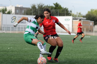 Kimberly Hernández, Judith Félix | Santos Laguna vs Tijuana femenil J18 A2022 Liga MX