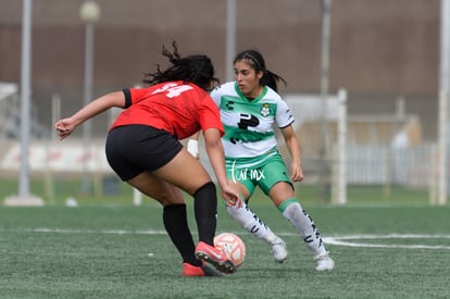 Kimberly Hernández, Judith Félix | Santos Laguna vs Tijuana femenil J18 A2022 Liga MX