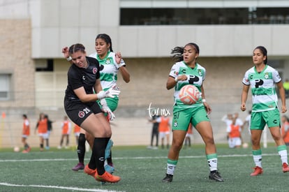 Ailin Serna, Samantha Meza | Santos Laguna vs Tijuana femenil J18 A2022 Liga MX