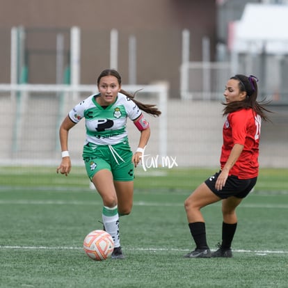 Perla Ramirez, Diana Amaya | Santos Laguna vs Tijuana femenil J18 A2022 Liga MX