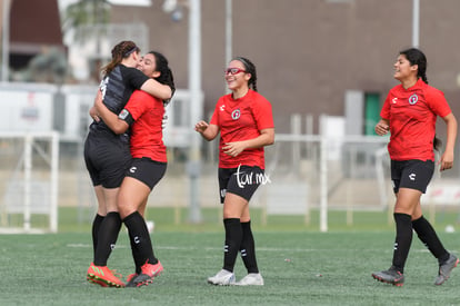 Samantha Meza, Arely Campomanes, Kimberly Hernández | Santos Laguna vs Tijuana femenil J18 A2022 Liga MX