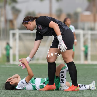 Samantha Meza, Judith Félix | Santos Laguna vs Tijuana femenil J18 A2022 Liga MX